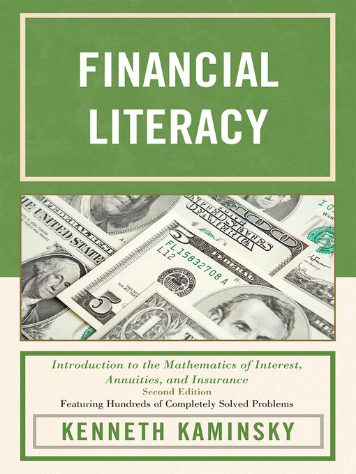 Title details for Financial Literacy by Kenneth Kaminsky - Available
